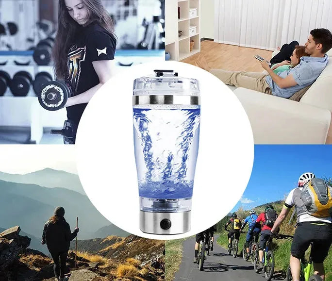 Electric Protein Shake Stirrer USB Shake Bottle - Bellarte Enchanté Electric Protein Shake Stirrer USB Shake Bottle